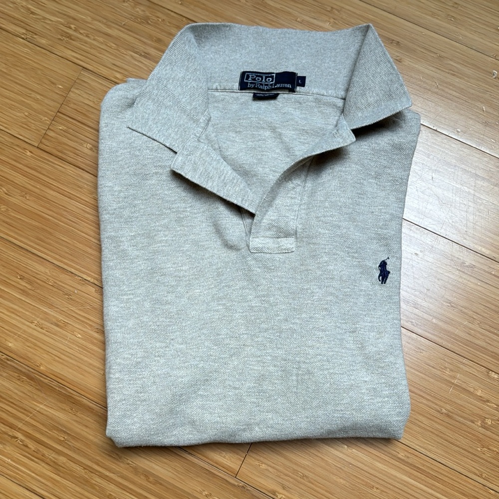 Polo by Ralph Lauren Tan Polo Shirt Classic Knit